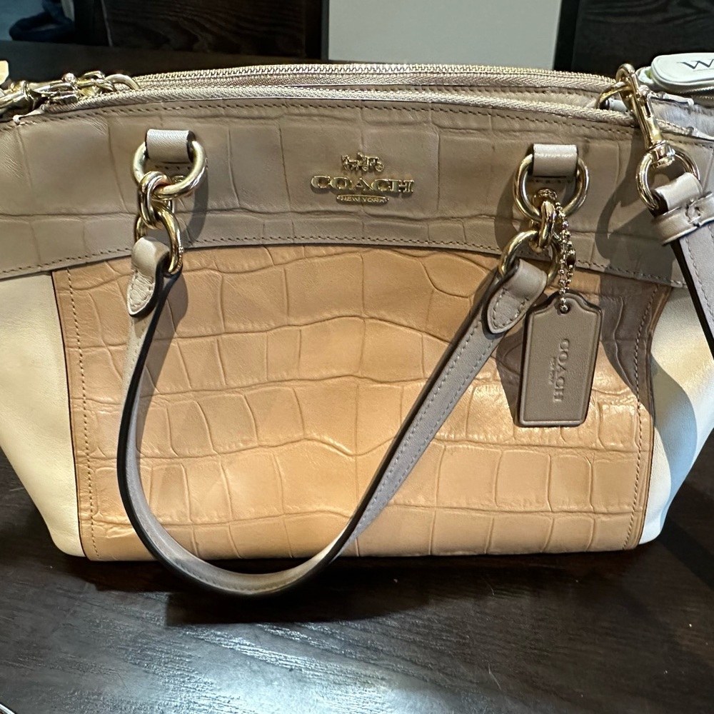 NEW COACH Mini Brooke Colour Block Bag